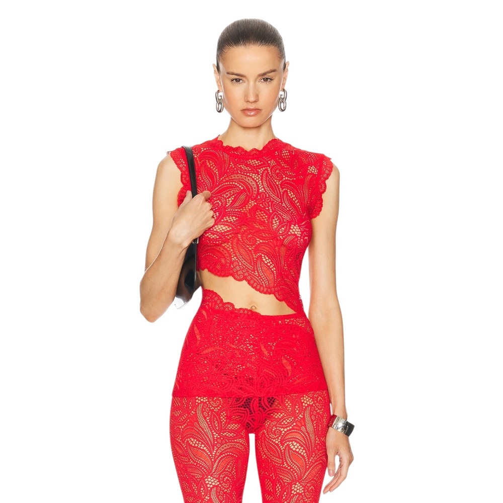 Beaufille Silva Blouse in‎ Red